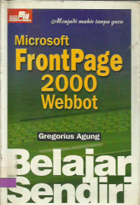 MICROSOFT FRONTPAGE 2000 WEBBOT