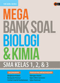 MEGA BANK SOAL BOLOGI & KIMIA SMA KELAS 1, 2, & 3