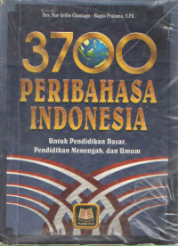 3700 PERIBAHASA INDONESIA