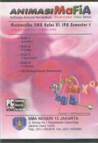 ANIMASI MAFIA : Software Animasi Pendidikan, Matematika, Fisika, Kimia : MATEMATIKA KELAS XI IPA Semester 1