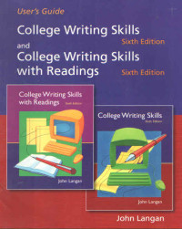 COLLEGE WRITING SKILLS AND COLLEGE WRITING SKILLS WITH READINGS