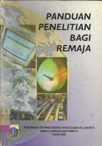 PANDUAN PENELITIAN BAGI REMAJA